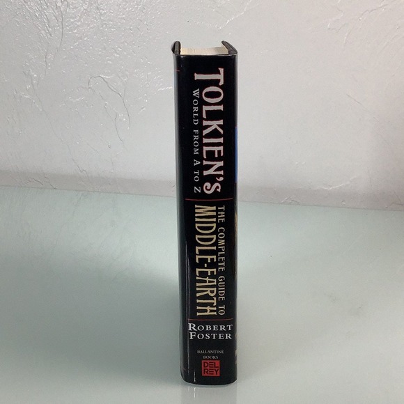 Robert Foster The Complete guide to Middle Earth Hard cover book EUC - Picture 2 of 10